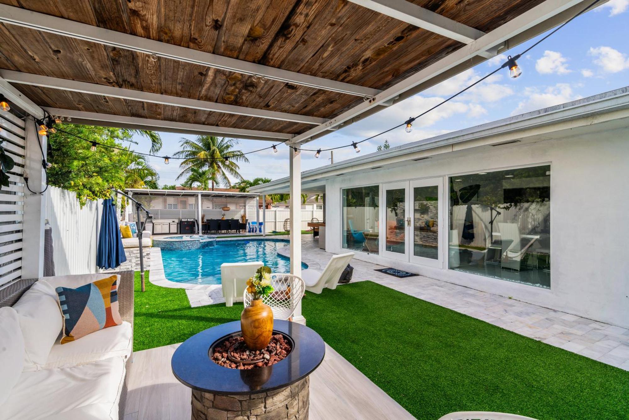 Vila Miami Luxury House W Heated Pool & Jacuzzi Exteriér fotografie