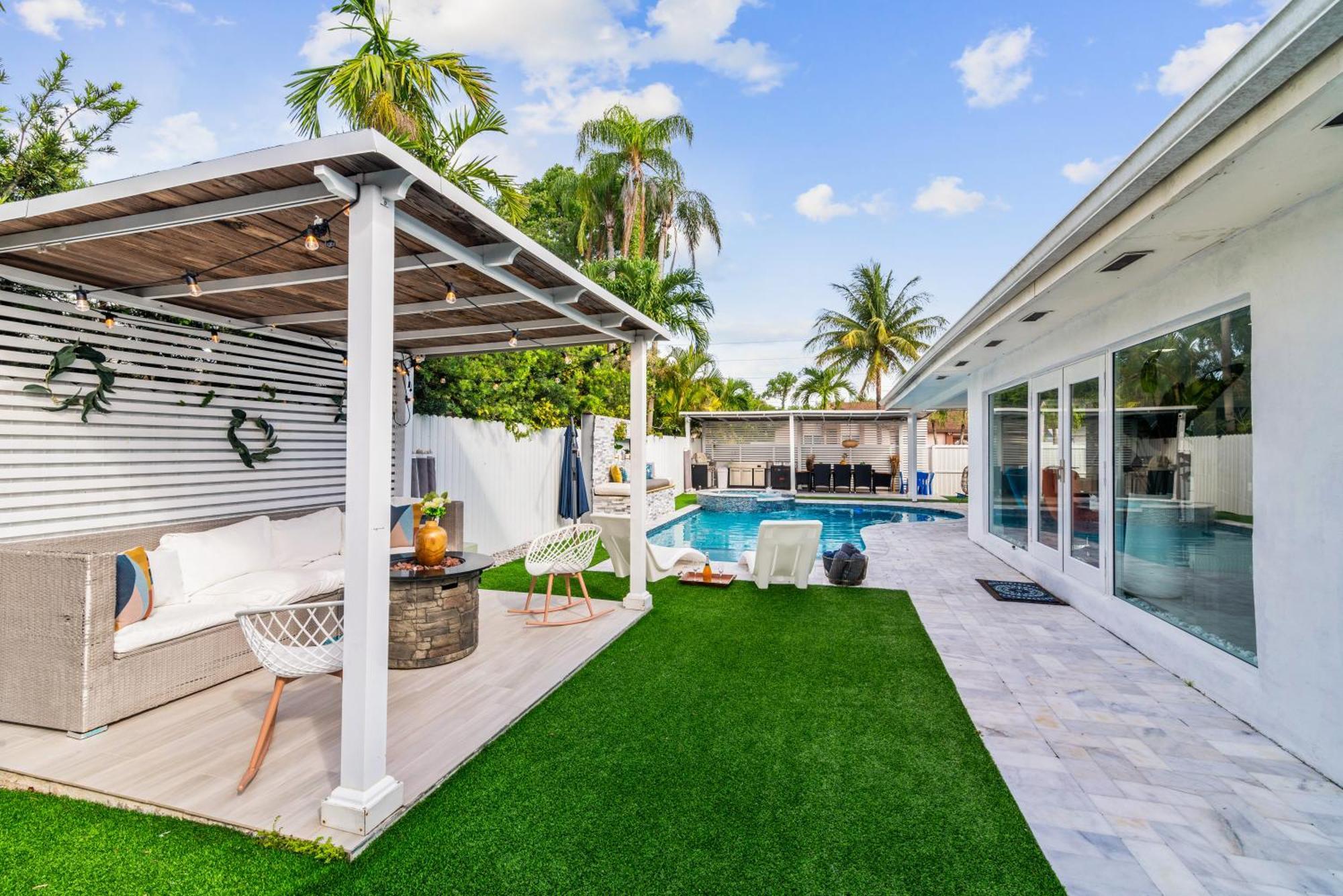 Vila Miami Luxury House W Heated Pool & Jacuzzi Exteriér fotografie