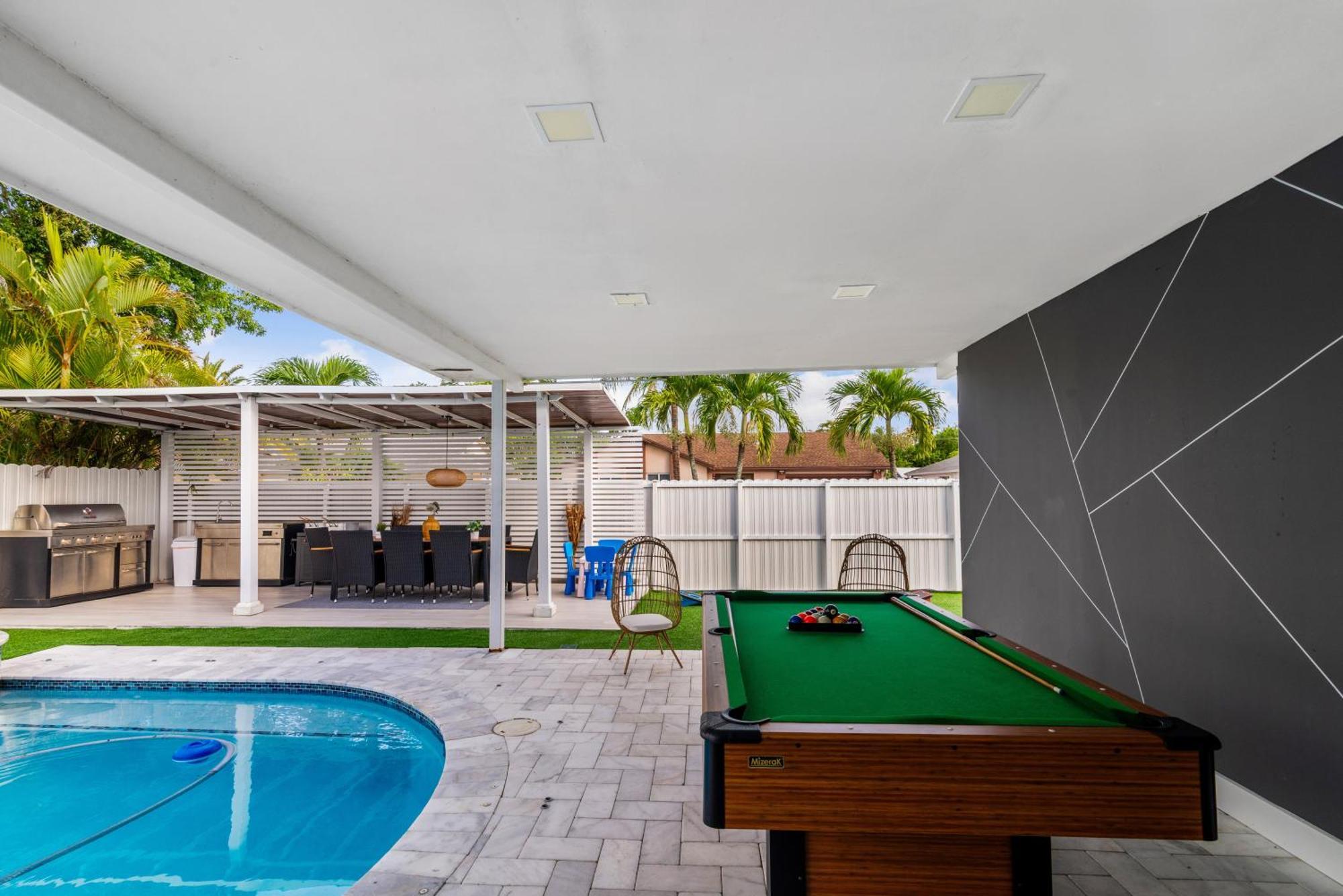 Vila Miami Luxury House W Heated Pool & Jacuzzi Exteriér fotografie